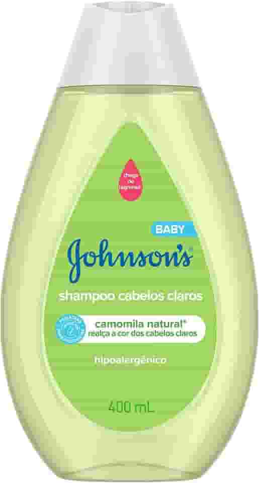 Shampoo Para Bebê Johnson's Baby Para Cabelos Claros, 400ml