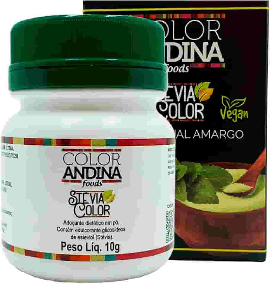 COLOR ANDINA FOOD - Adoçante Stévia 10g | Color Andina | 100% Natural