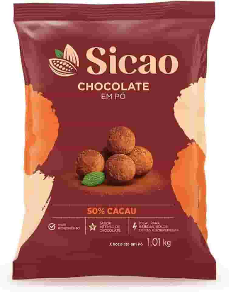 Chocolate Em Pó 50% 1.01Kg Sicao