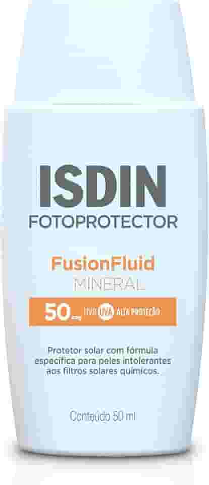 ISDIN Protetor Solar Facial Fusion Fluid Mineral FPS 50-50ml