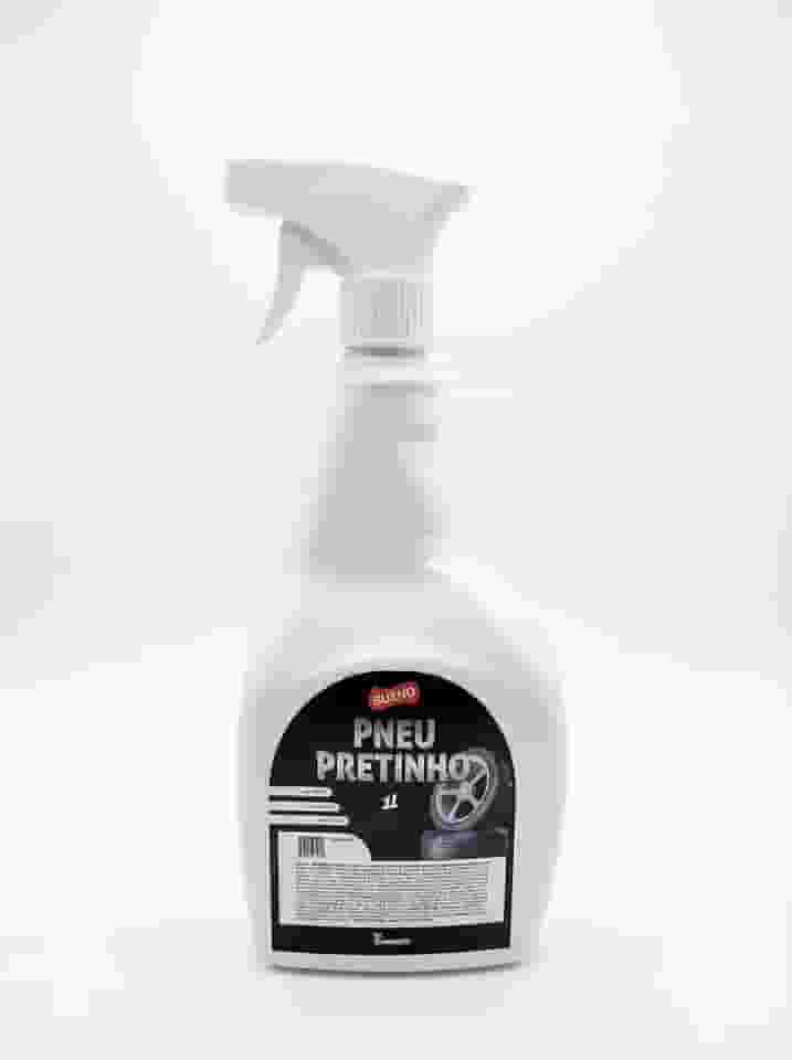 Preteador de Pneu Pretinho 1 Litro com Gatilho Spray