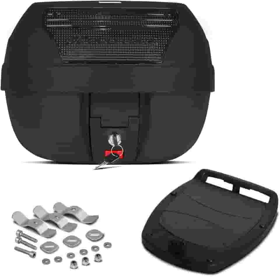 BAULETO PLÁSTICO SUPERIOR 28 LITROS PRO TORK SMART BOX REFLETOR FUMÊ