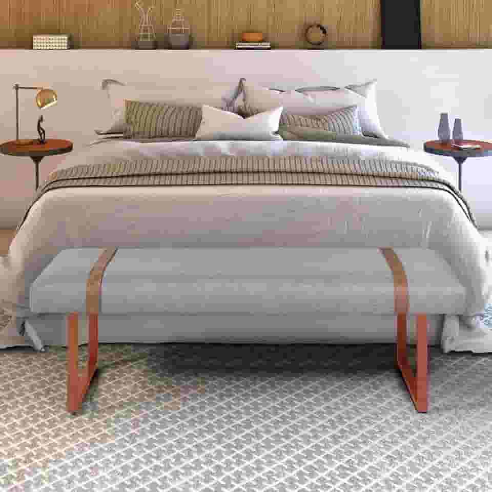 Recamier Cairo 1.30m DMOB - Moderno (Cinza)