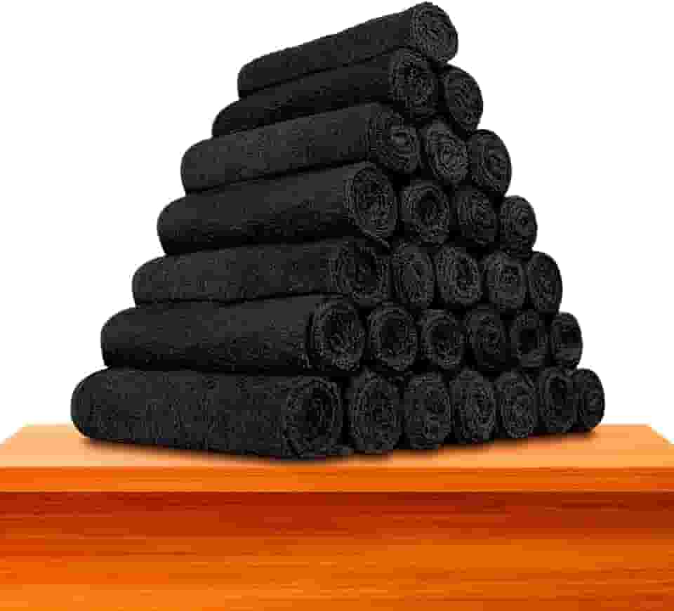 Kit 10 - Toalhas De Rosto Para Salão - Profiline (10 Pretas)