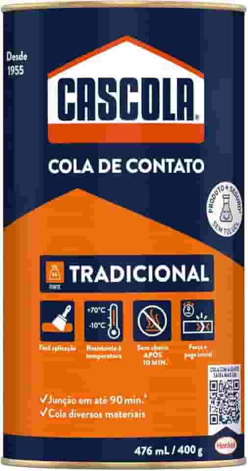 Cascola Cola Tradicional sem Toluol 1x400g