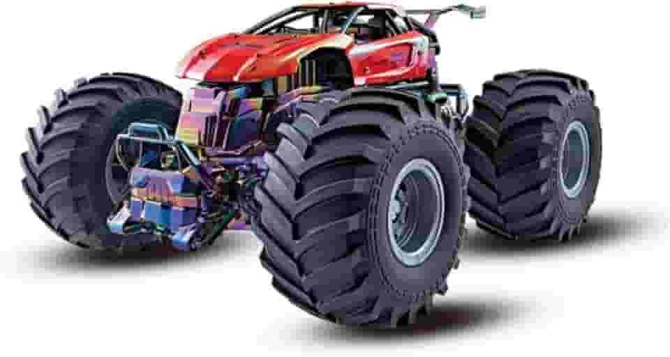 Carrinho de Controle Remoto Infantil High Car 4x4 Maxi Toys (Vermelho)