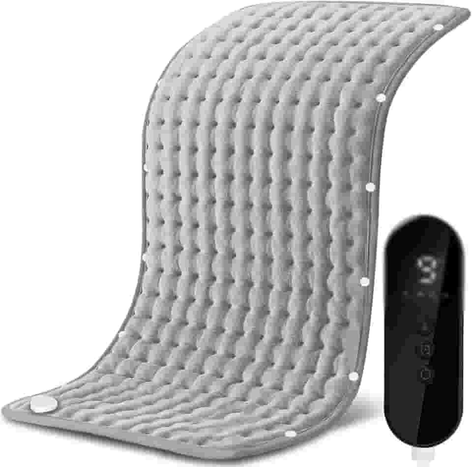 Almofada Térmica Elétrica Calmante, Almofadas de Aquecimento Elétrico Alívio, Almofada de Aquecimento Elétrica para Alívio de Dor, Almofada de Aquecimento Cobertor Elétrico Aconchegante com Proteção（110V）