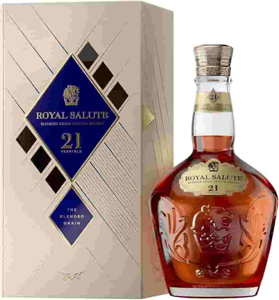 Whisky Escocês Blended 21 Anos Royal Salute The Blended Grain Garrafa 700ml