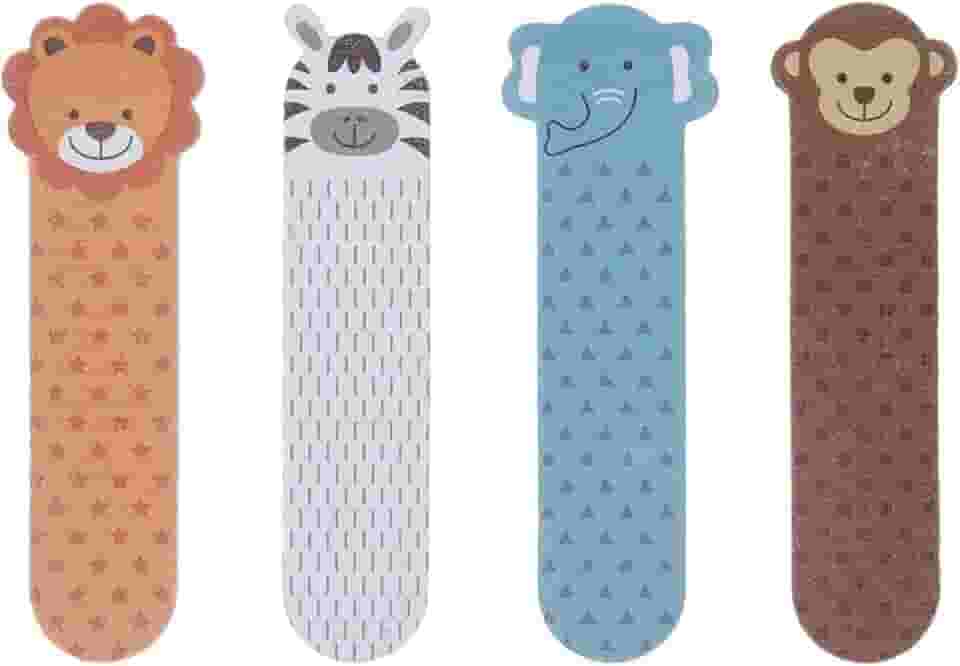 BUBA Kit lixas de unha selva, Multicolorido