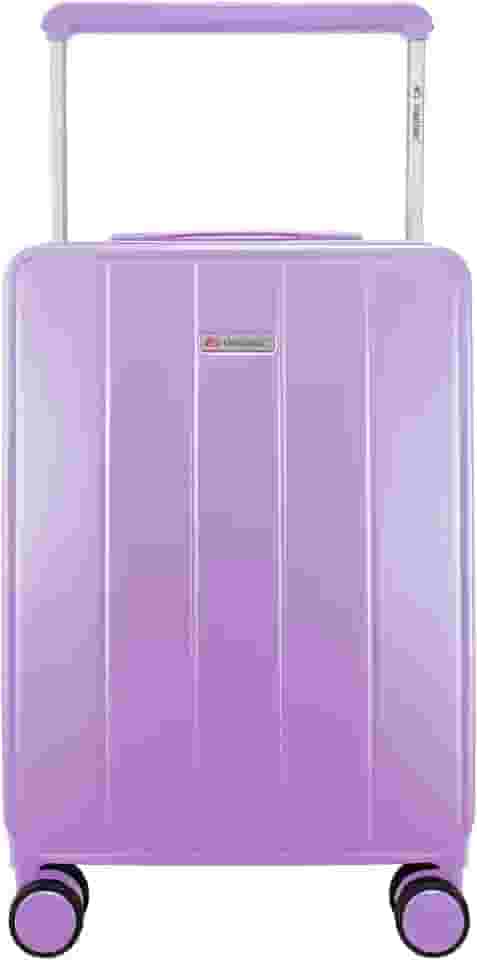 Mala de Bordo em Policarbonato 10kg com TSA Rodas Giratórias Gladiador Infinity V1 (Lilás)