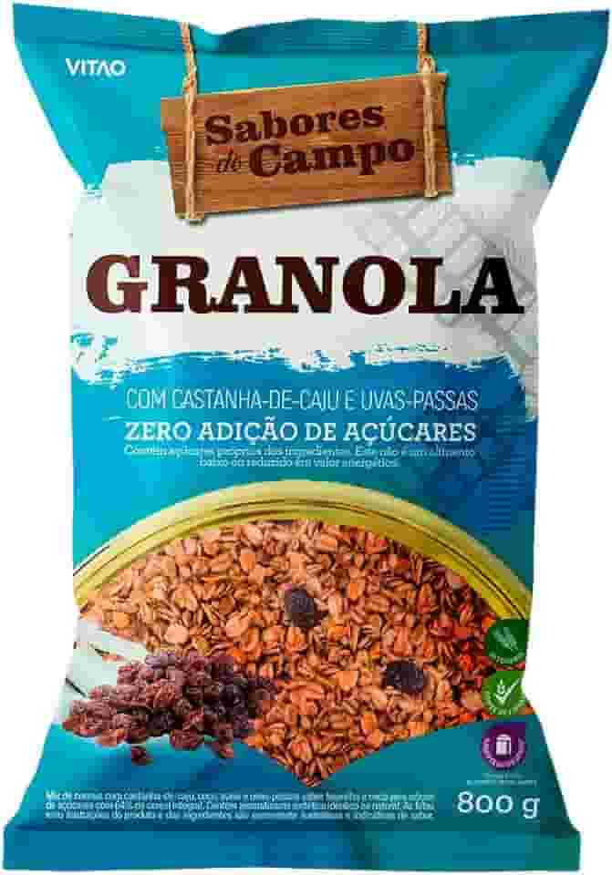 Vitao Granola Tradicional Zero Sabores Do Campo 800G