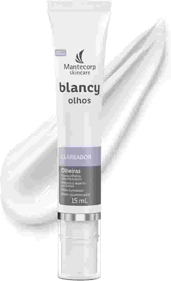 MANTECORP - Clareador Para Área dos Olhos Blancy - Reduz Olheiras e Clareia Bolsas, Promove Olhar Iluminado, Hidrata e Uniformiza a Pele - 15g