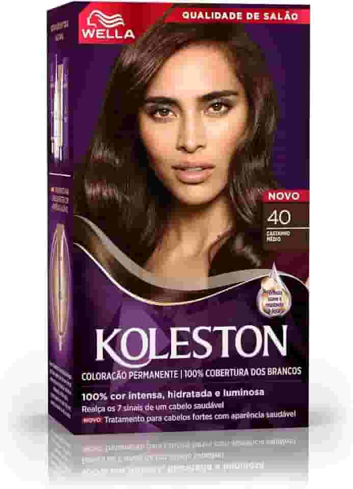 Tintura Koleston 40 Castanho Médio