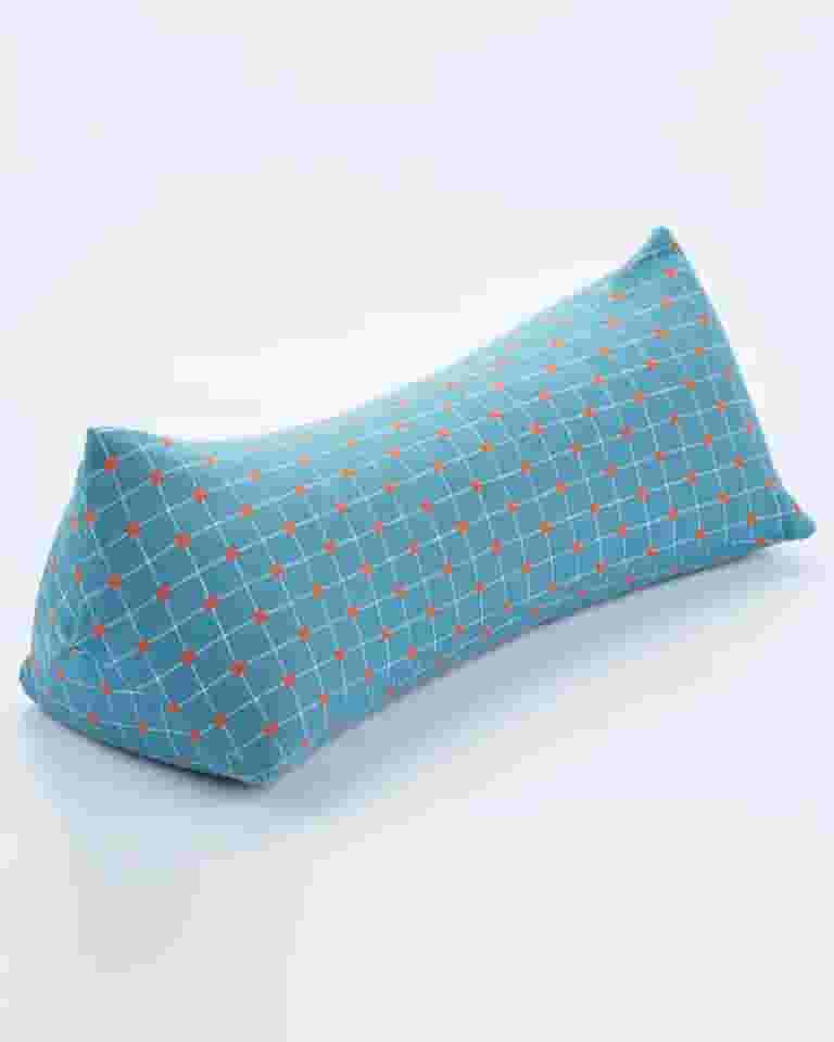 Travesseiro ergonômico de pescoço de trigo sarraceno, travesseiro de pescoço de trigo sarraceno com enchimento ajustável rígido, travesseiro de resfriamento multiuso para dormir na cama, com