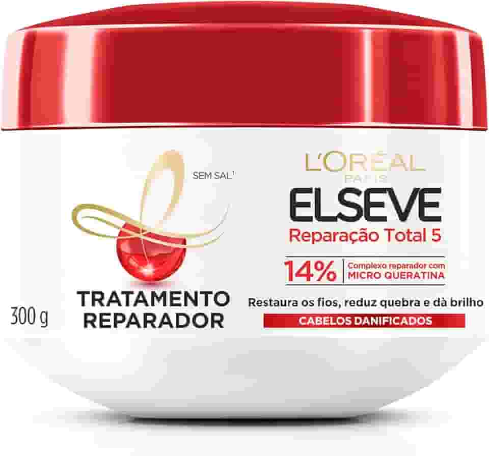 L’Oréal Paris Creme De Tratamento L'Oréal Paris Elseve Reparação Total 5 300G
