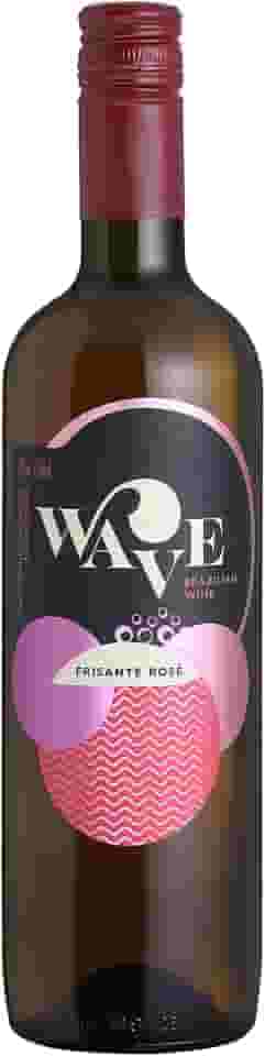 Wave Vinho Frisante Gaseificado Rosé Meio Seco 750ml