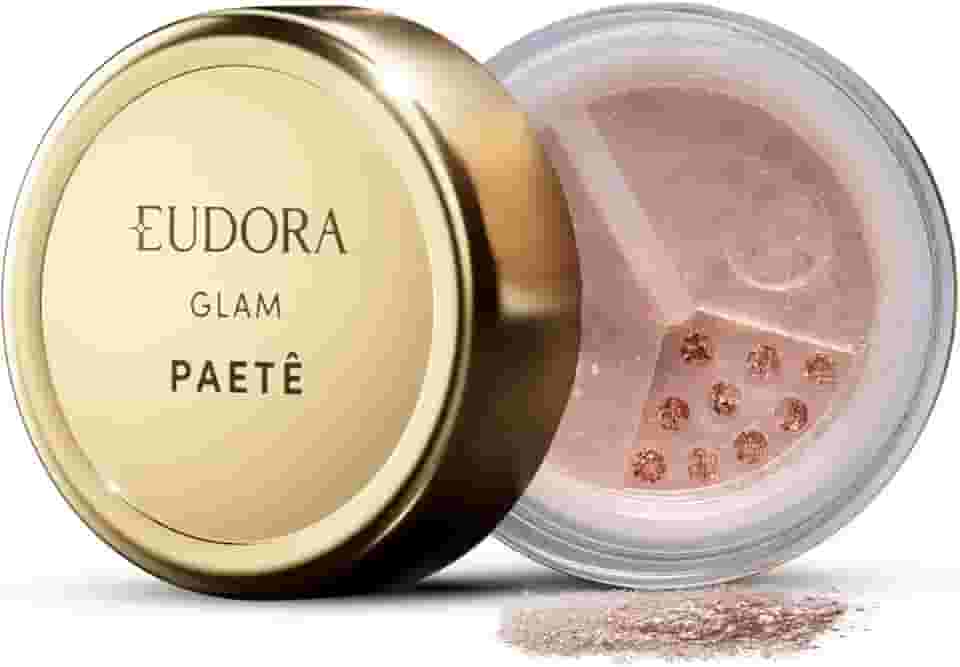 Eudora Glitter Multifuncional Rosê Glam Paetê 1g