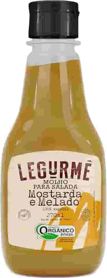 Legurmê Molho Org Salada Mostarda E Melado 270Ml