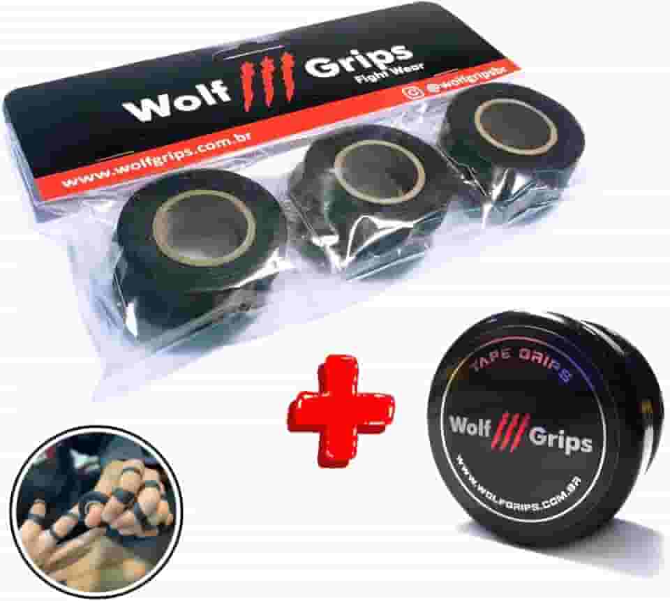 Tape Grips - Finger Tape - Jiu Jitsu - Judô Kit C/6 + Case