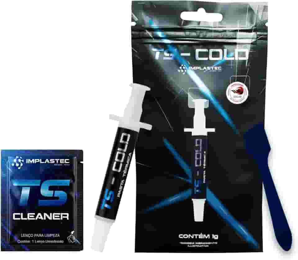PASTA TÉRMICA TS COLD 1 GRAMA - IMPLASTEC