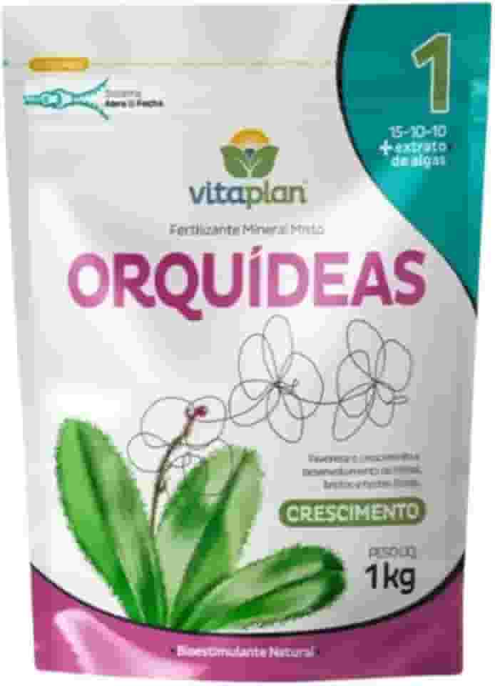 Fertilizante Adubo Orquideas Crescimento 1kg Para Sua Planta Crescer Saudavel e Bem Nutrida