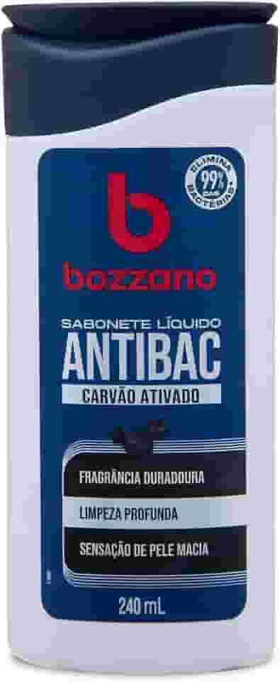 Bozzano Sabonete Líquido Antibac Carvão Ativado 240ml