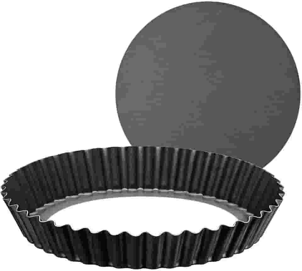 Tramontina 20064024 Forma com Fundo Removível de Alumínio com Revestimento Interno Antiaderente, Grafite, 24 cm