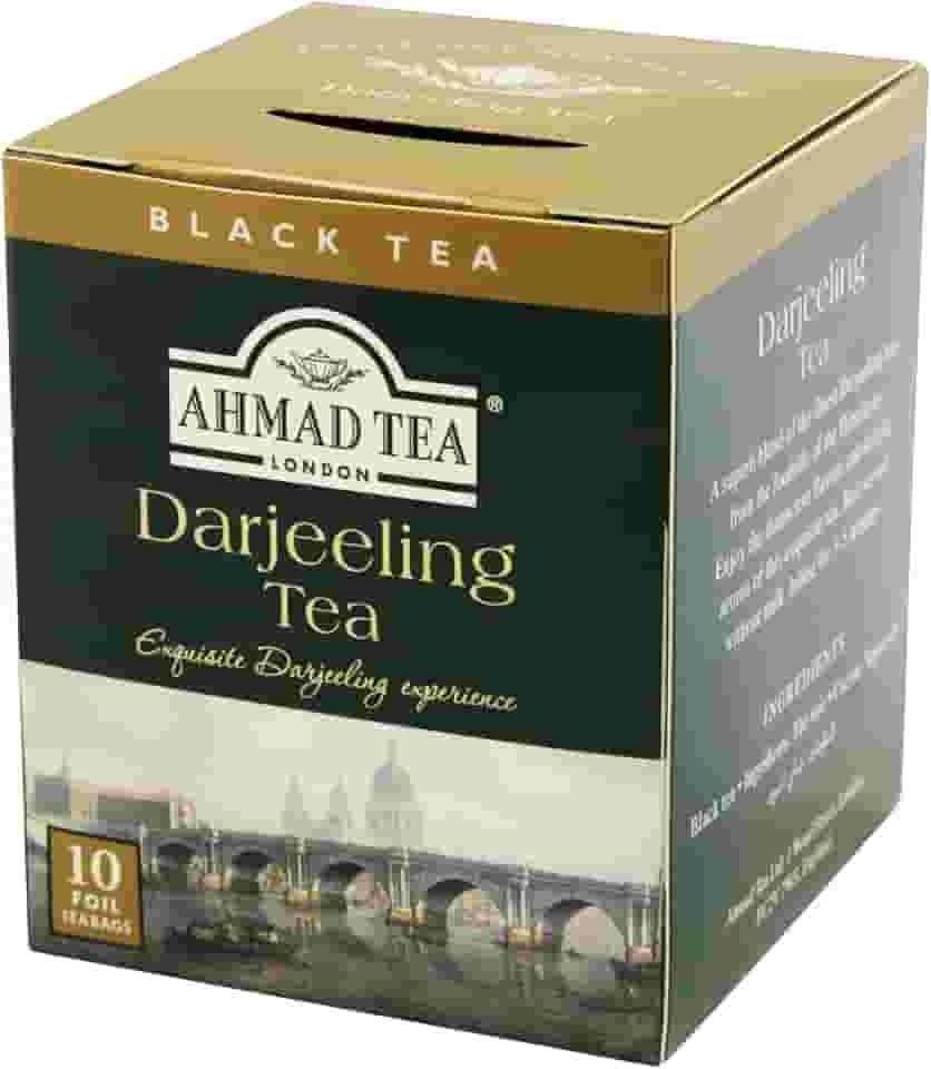 Ahmad Tea London Chá Preto Darjeeling 10 Unidades De 20G