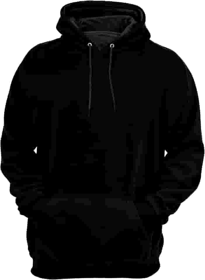 Moletom Liso Blusa de Frio Moletom Masculino Feminino Abrigo Canguru com Capuz Unissex