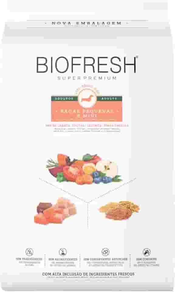 HERCOSUL Ração Biofresh Super Premium Adulto Mini E Pequeno 3Kg