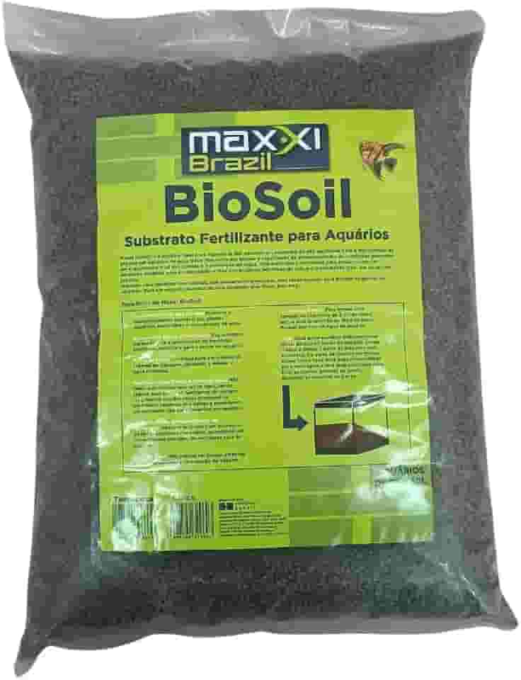 Substrato para Aquários Biosoil Cinza Maxxi Pacote 2 KG