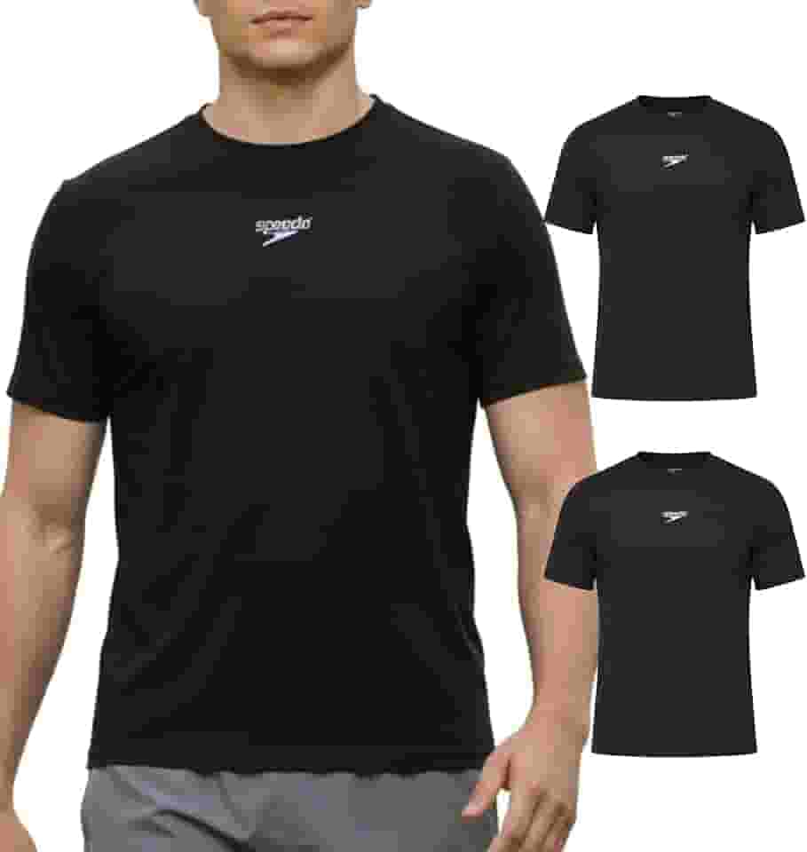 Kit 2 Camisetas Dry Fit Academia Esportiva Masculina Speedo