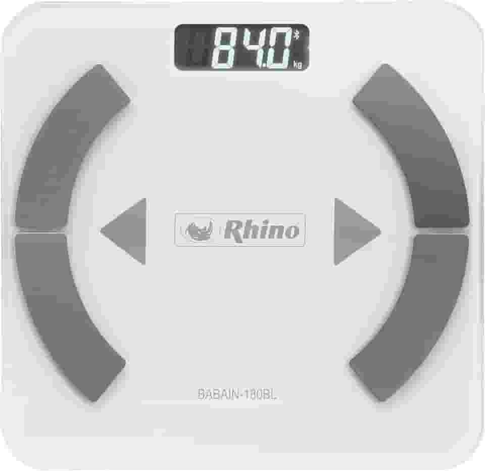 Balança de Bioimpedância digital Rhino BABAIN-180 BL SMART com bluetooth
