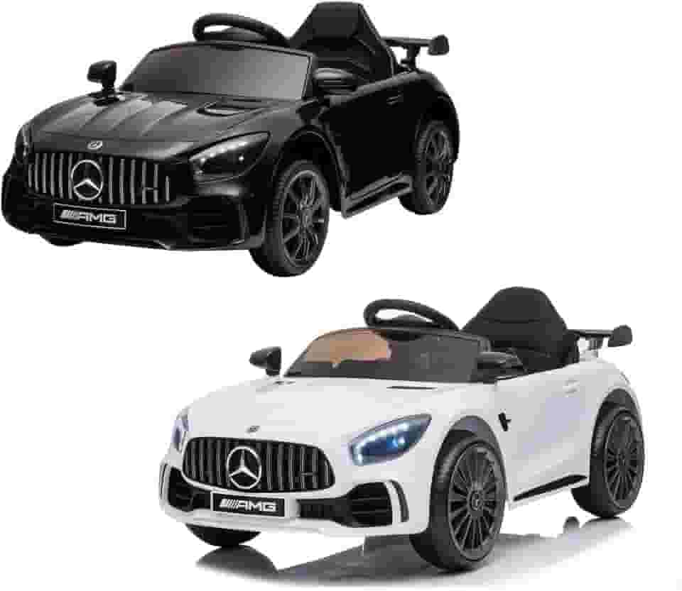 Replay Kids Carrinho Elétrico Infantil Mini Mercedes, Branco
