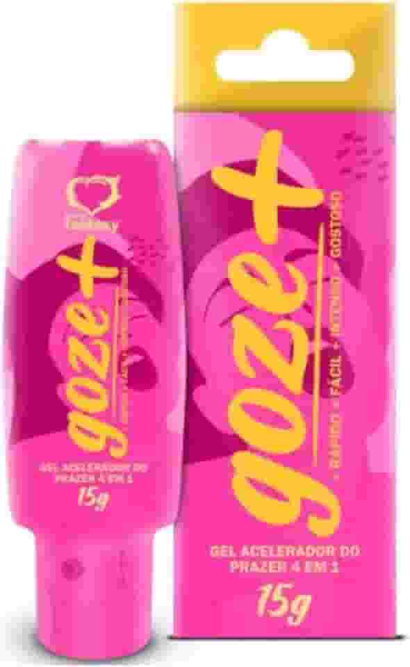 Excitante Feminino Goze+ 4 em 1 – Gel Estimulante Íntimo 15g – Acelerador do Prazer, Maior Sensibilidade e Orgasmo Intenso
