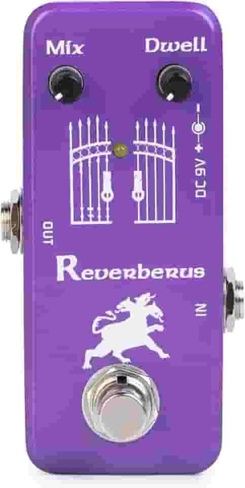 Movall Pedal De Efeitos Para Guitarra Mp-311 Reverberus - Reverb Mola Com True Bypass