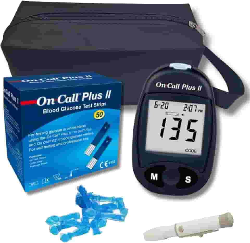 Kit completo com bolsa On call plus com 50 tiras