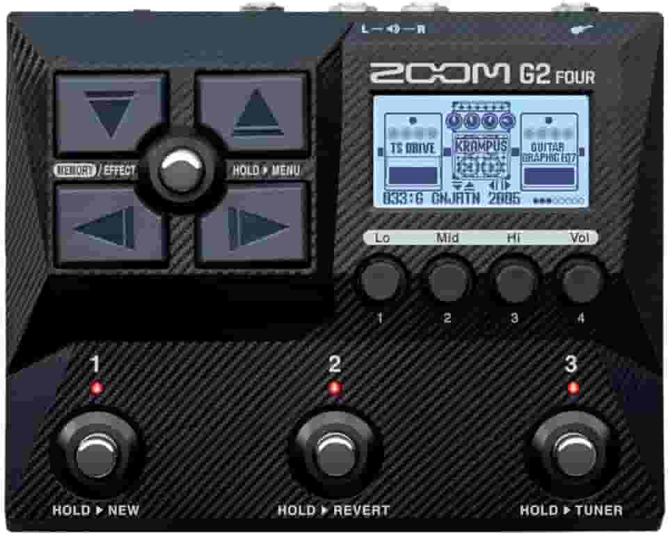 Pedaleira Zoom G2 Four Muti Efeitos Para Guitarra