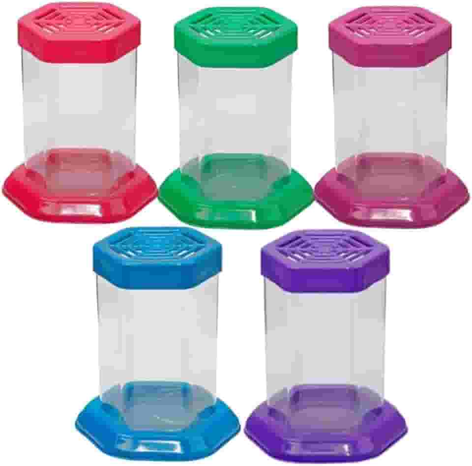 Aquário para Peixe Betta com Tampa – Beteira Sextavada em Acrílico 1L (Azul)