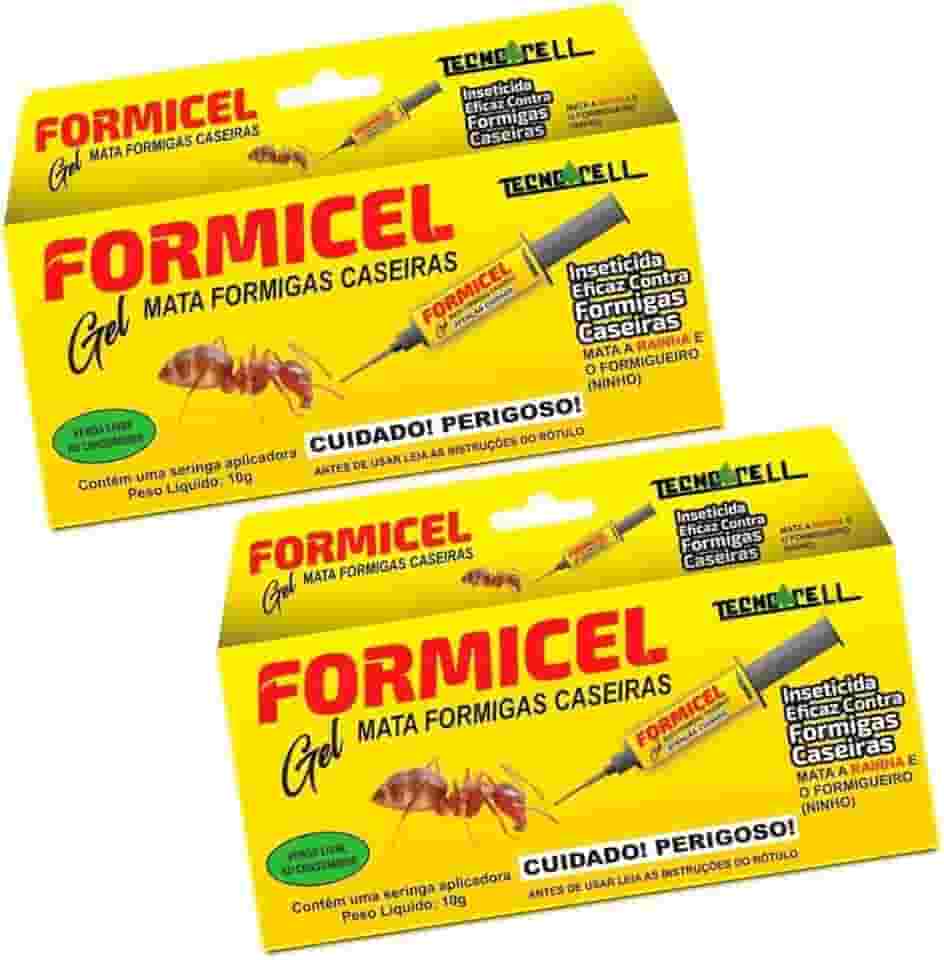 Mata Formigas 10g, Formicel c/ 2 unidades