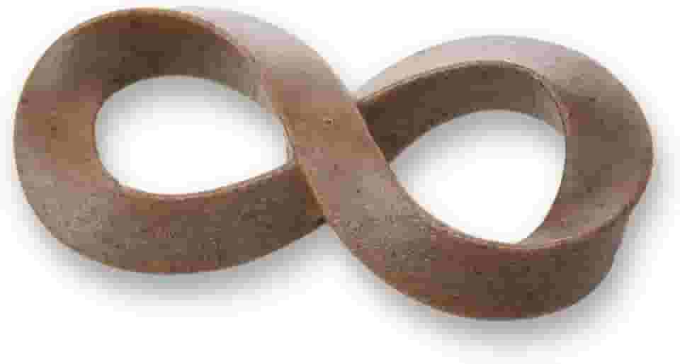 Germanhart Brinquedo Mordedor para Cães, Feito em Fibra de Coco, Resistente, 1 Unidade, Tamanho P, Marrom