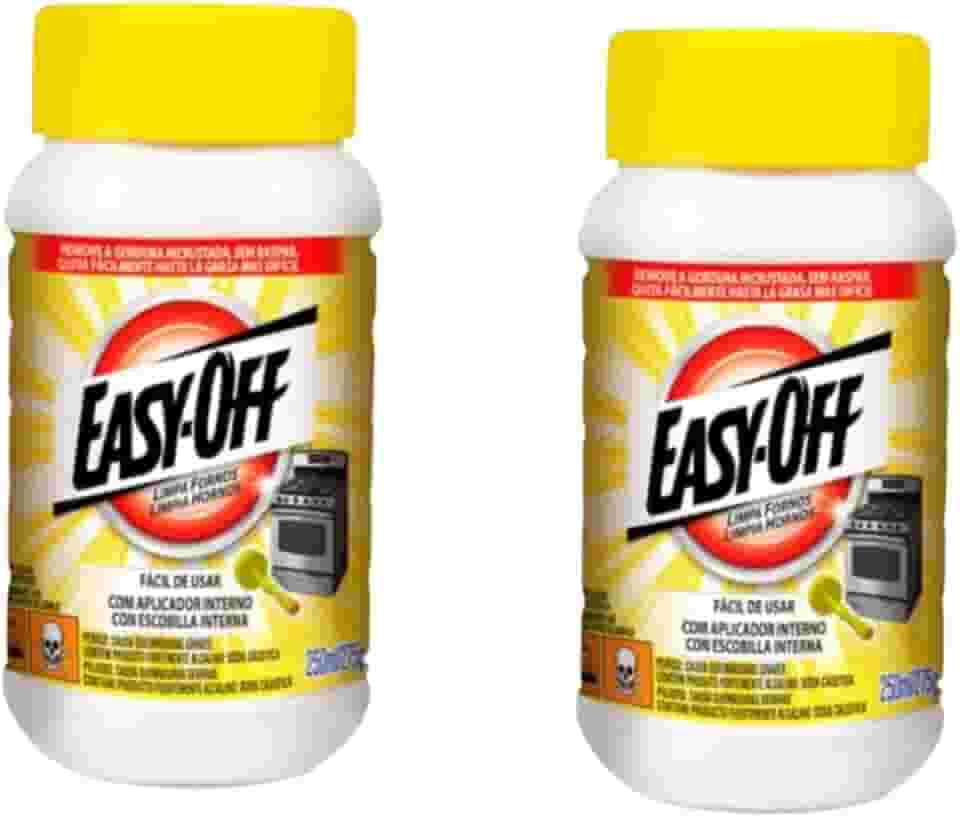 Kit C/ 2 Limpa Forno Em Pasta Easy-off 250ml Remove Gordura