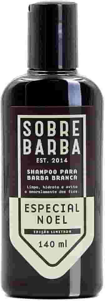 Shampoo Sobrebarba para Barbas Brancas 140mL