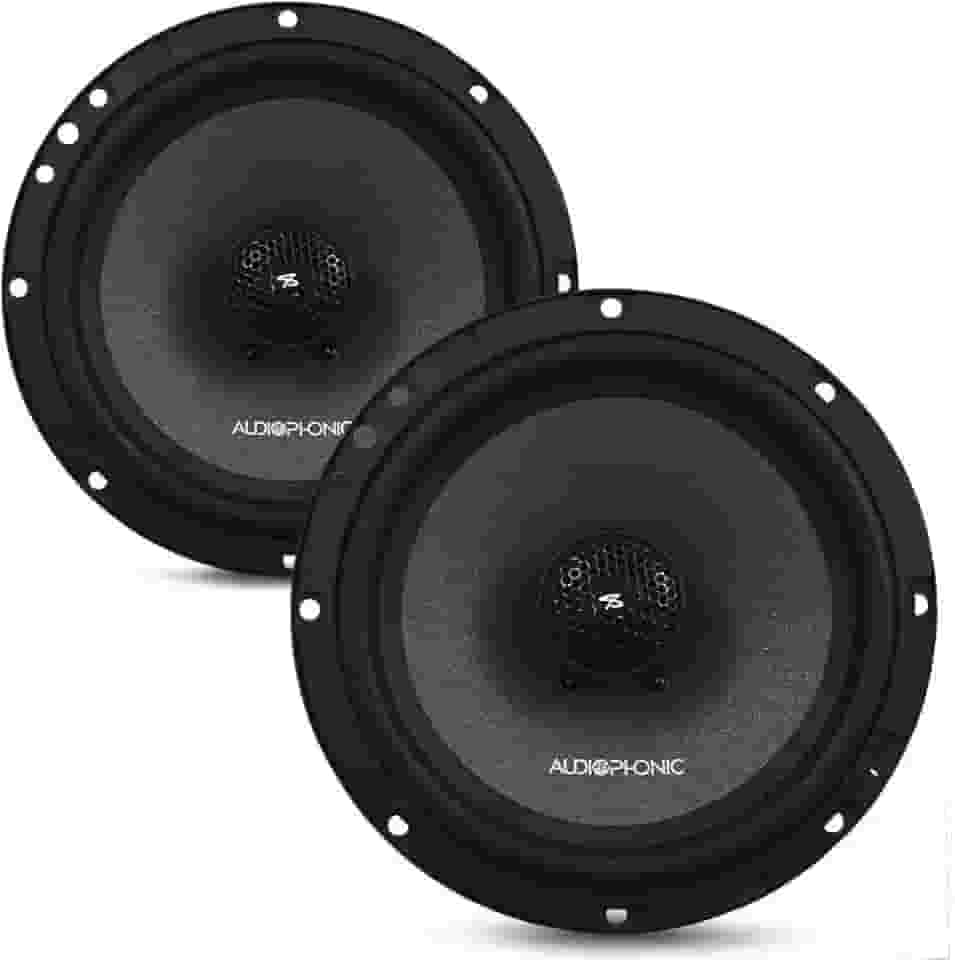 Kit Alto Falantes 6,5" Pol Cone de Celulose + Silica 70hz a 25khz 4 Ohms Audiophonic - CB 650.V3