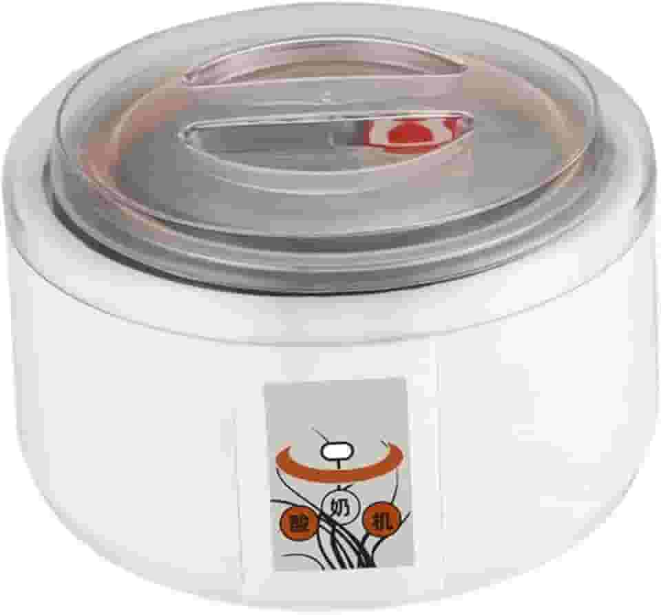 ＫＬＫＣＭＳ Iogurteira automática de aço inoxidável com recipiente interno, cozinha compacta, máquina de iogurte automática multifuncional para uso doméstico