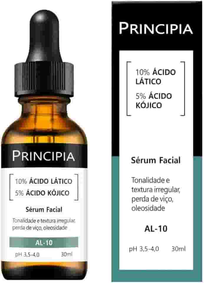 Sérum com 10% de Ácido Lático e 5% de Ácido Kójico