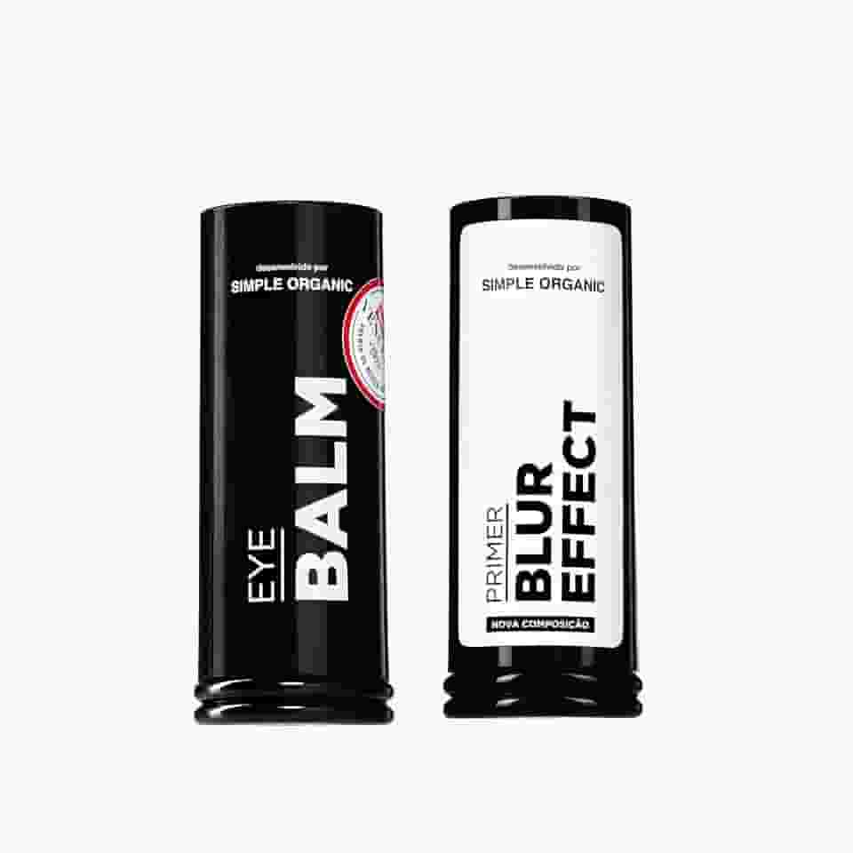 Kit Pele Pronta Primer + Balm de Olhos Simple Organic
