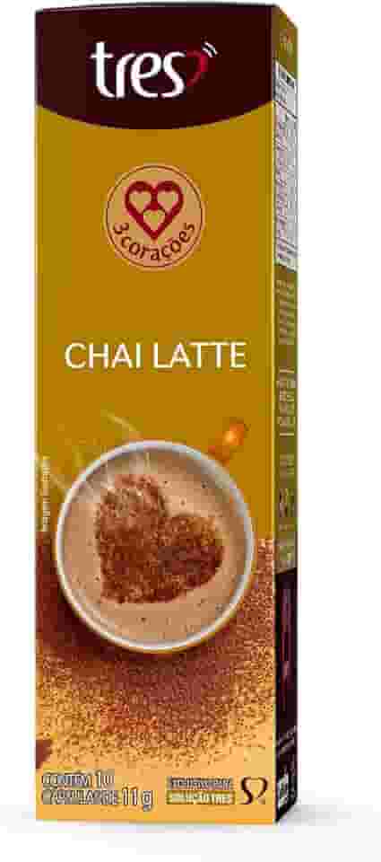 3 Corações Cápsula Chai Latte TRES - 10 Unidades