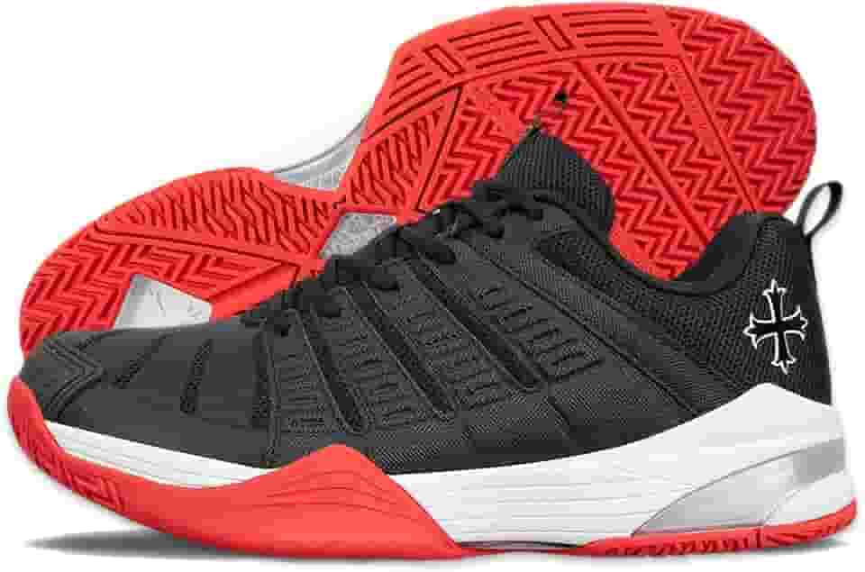 AC1 - All Court - Tênis esportivo versátil para squash, tênis, padel, pickleball, handebol - ideal para superfícies duras, quadras sintéticas e brincadeiras de areia.