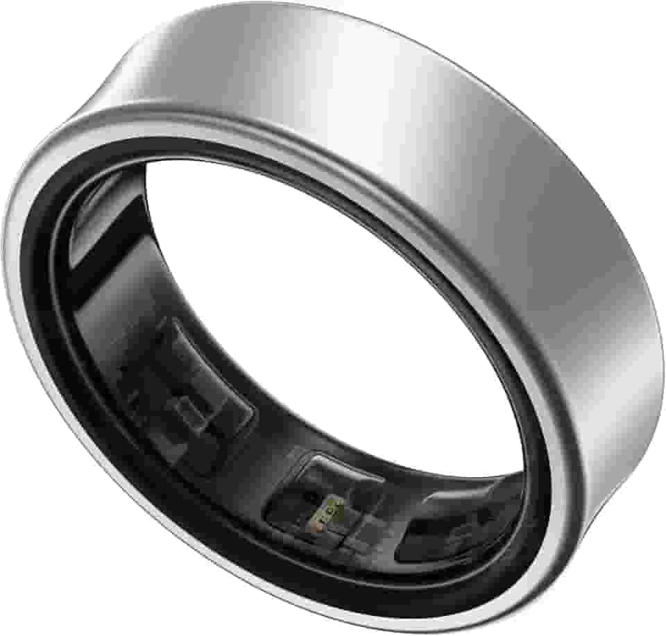 Samsung Galaxy Ring - Anel Smart Ring Prata - Resistente à Água até 100m - Monitoramento de Saúde com Galaxy AI - Bateria de até 7 Dias - Titânio Prata